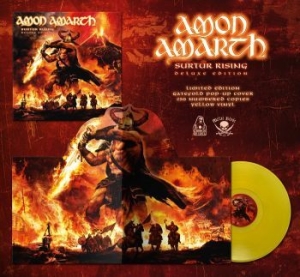 Amon Amarth - Surtur Rising (Yellow Vinyl Lp) in der Gruppe Minishops / Amon Amarth bei Bengans Skivbutik AB (4199315)