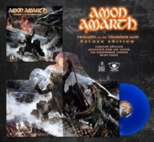 Amon Amarth - Twilight Of The Thunder God (Blue V in der Gruppe VINYL / Hårdrock bei Bengans Skivbutik AB (4199316)