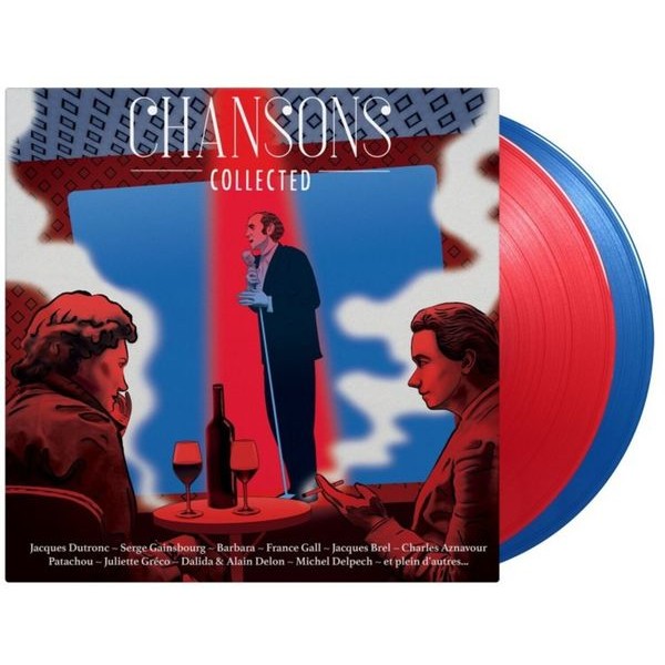 V/A - Chansons Collected (Ltd. Red & Blue Viny in der Gruppe VINYL / Övrigt bei Bengans Skivbutik AB (4199406)