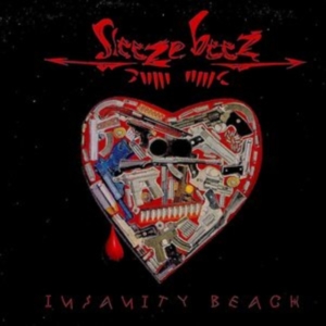Sleeze Beez - Insanity Beach in der Gruppe CD / Pop-Rock bei Bengans Skivbutik AB (4200767)