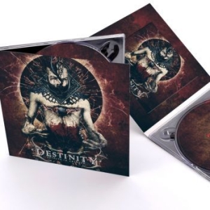 Destinity - Resolve In Crimson (Digipack) in der Gruppe CD / Hårdrock/ Heavy metal bei Bengans Skivbutik AB (4201467)