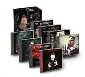 Gothminister - Monsters United (7Cd+1Dvd Box) in der Gruppe CD / Hårdrock/ Heavy metal bei Bengans Skivbutik AB (4201483)