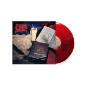 Morbid Angel - Covenant Red Marbled Vinyl Lp (Fdr in der Gruppe VINYL / Hårdrock bei Bengans Skivbutik AB (4202091)