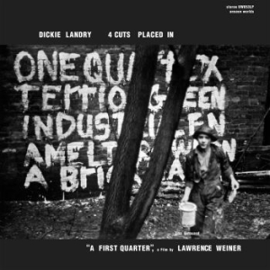 Dickie Landry - 4 Cuts Placed In ''a First Quarter' in der Gruppe VINYL / Jazz/Blues bei Bengans Skivbutik AB (4202294)