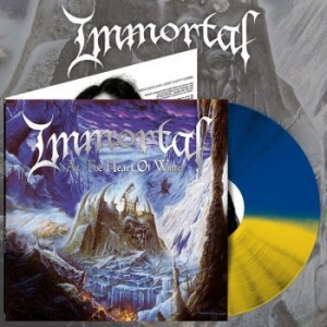 Immortal - At The Heart Of Winter (Blue/Yellow in der Gruppe VINYL / Hårdrock bei Bengans Skivbutik AB (4202298)