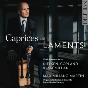 Martín Maximiliano Orquesta Sinfó - Caprices And Laments in der Gruppe Externt_Lager / Naxoslager bei Bengans Skivbutik AB (4204191)