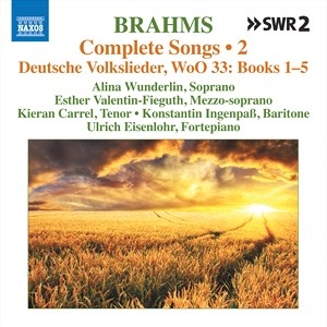 Brahms Johannes - Complete Songs, Vol. 2 in der Gruppe CD bei Bengans Skivbutik AB (4204444)