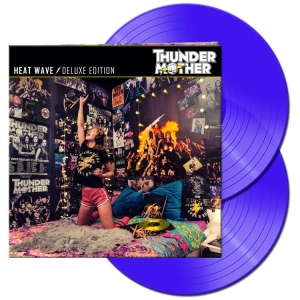 Thundermother - Heat Wave (2 Lp Blue Vinyl) in der Gruppe Minishops / Thundermother bei Bengans Skivbutik AB (4204949)