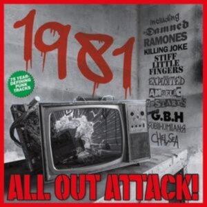 1981 - All Out Attack - Various in der Gruppe CD / Pop-Rock bei Bengans Skivbutik AB (4205507)
