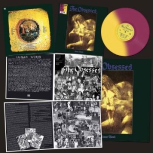 Obsessed The - Lunar Womb (Purple/Mustard Vinyl Lp in der Gruppe VINYL / Hårdrock/ Heavy metal bei Bengans Skivbutik AB (4206562)