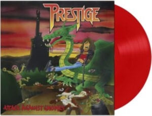Prestige - Attack Against Gnomes (Red Vinyl Lp in der Gruppe VINYL / Hårdrock bei Bengans Skivbutik AB (4206564)