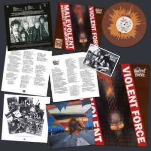 Violent Force - Malevolent Assault Of Tomorrow (Bro in der Gruppe VINYL / Hårdrock/ Heavy metal bei Bengans Skivbutik AB (4206855)