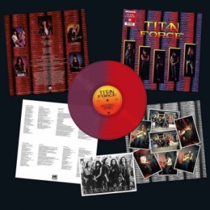 Titan Force - Titan Force (Bi Color Vinyl Lp) in der Gruppe VINYL / Hårdrock bei Bengans Skivbutik AB (4207078)
