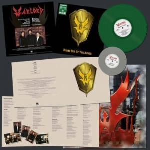 Warlord - Rising Out Of The Ashes (Green Viny in der Gruppe VINYL / Hårdrock/ Heavy metal bei Bengans Skivbutik AB (4207086)
