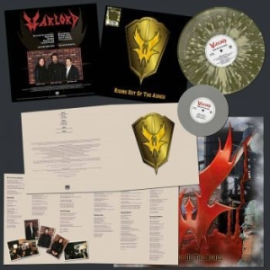 Warlord - Rising Out Of The Ashes (Splatter V in der Gruppe VINYL / Hårdrock/ Heavy metal bei Bengans Skivbutik AB (4207087)