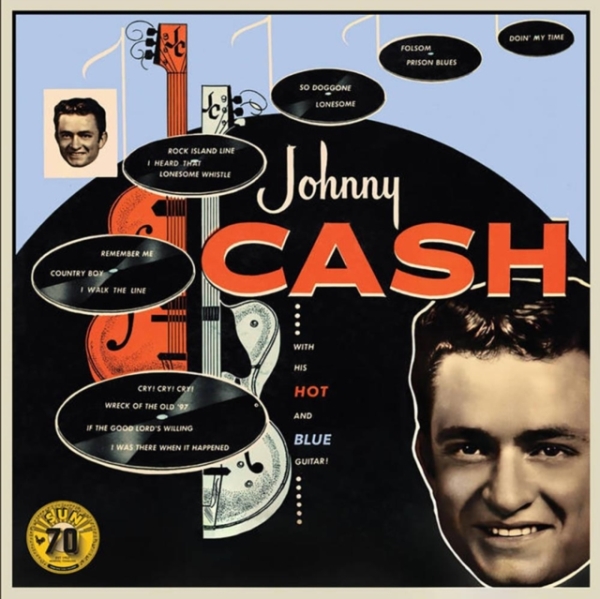 Johnny Cash - With His Hot And Blue Guitar in der Gruppe VINYL / Country bei Bengans Skivbutik AB (4207099)