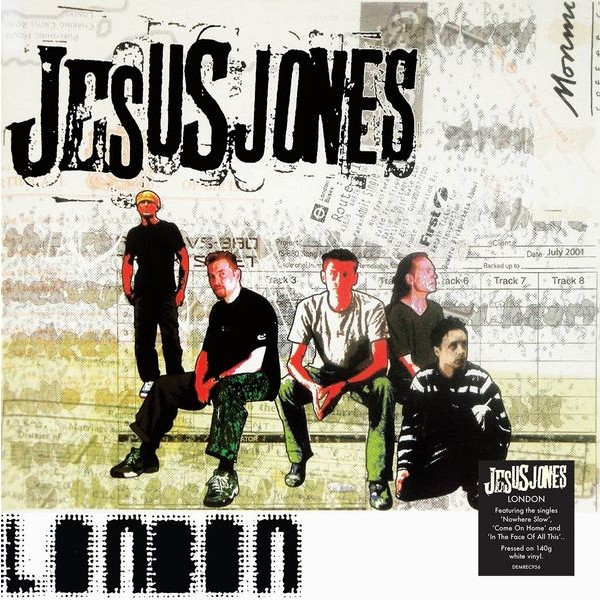Jesus Jones - London (White) in der Gruppe VINYL / Pop-Rock bei Bengans Skivbutik AB (4207502)