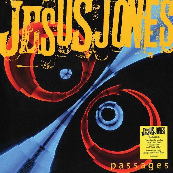 Jesus Jones - Passages (Translucent Yellow) in der Gruppe VINYL / Pop-Rock bei Bengans Skivbutik AB (4207503)