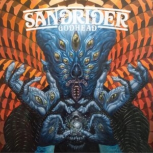 Sandrider - Godhead (Orange And Charcoal Hand-P in der Gruppe Övrigt /  bei Bengans Skivbutik AB (4208400)