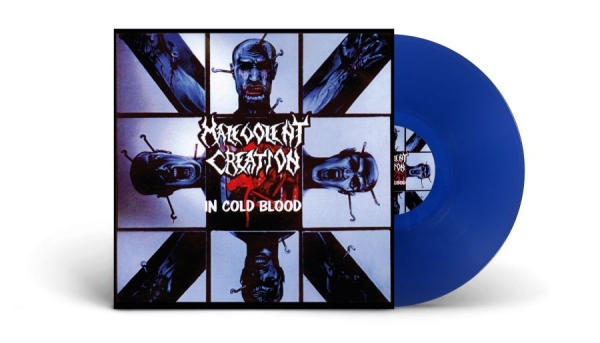 Malevolent Creation - In Cold Blood (Blue Vinyl Lp) in der Gruppe VINYL / Hårdrock bei Bengans Skivbutik AB (4208779)