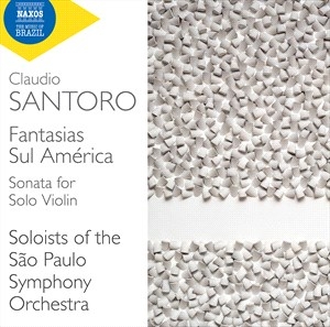 Santoro Claudio - Fantasias Sul America Sonata For S in der Gruppe Externt_Lager / Naxoslager bei Bengans Skivbutik AB (4208908)