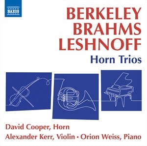 Berkeley Lennox Brahms Johannes - Berkeley, Brahms & Leshnoff: Horn T in der Gruppe Externt_Lager / Naxoslager bei Bengans Skivbutik AB (4208910)