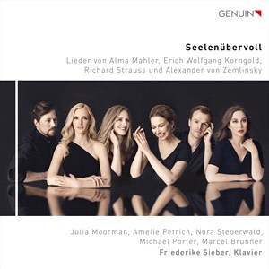 Various - Korngold, Mahler, Strauss & Zemlins in der Gruppe CD bei Bengans Skivbutik AB (4208921)
