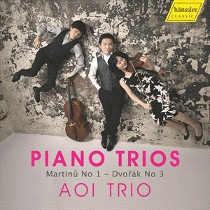 Dvorak Antonin Martinu Bohuslav - Martinu: Piano Trio No. 1 Dvorak: in der Gruppe CD bei Bengans Skivbutik AB (4208946)