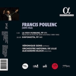 Poulenc Francis - La Voix Humaine in der Gruppe Externt_Lager / Naxoslager bei Bengans Skivbutik AB (4208959)