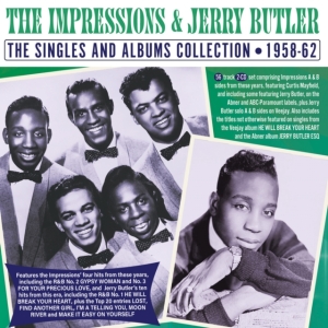 Impressions & Butler Jerry - Singles & Albums Collection 1958-62 in der Gruppe CD / Pop-Rock bei Bengans Skivbutik AB (4209931)