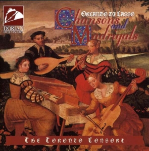 Orlando Di Lasso - Chansons And Madrigals in der Gruppe Externt_Lager / Naxoslager bei Bengans Skivbutik AB (4210822)
