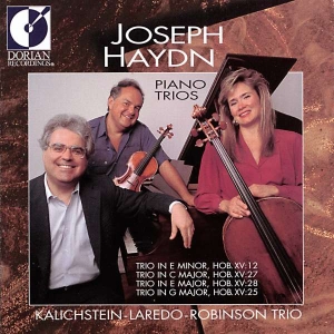 Kalichstein-Laredo-Robinson Trio - Haydn: Piano Trios in der Gruppe Externt_Lager / Naxoslager bei Bengans Skivbutik AB (4211074)