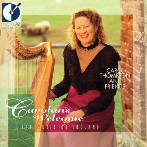 Carol Thompson And Friends - Carolan's Welcome: Harp Music in der Gruppe CD / World Music bei Bengans Skivbutik AB (4211081)