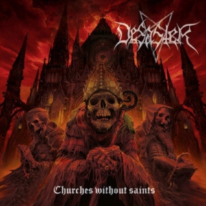 Desaster - Churches Without Saints (Orange Vin in der Gruppe VINYL / Hårdrock bei Bengans Skivbutik AB (4211247)