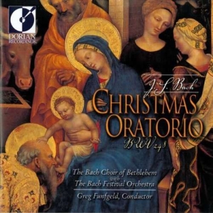 Bach Choir Of Bethlehem Funfgeld - Bach: Christmas Oratorio Bwv 248 in der Gruppe Externt_Lager / Naxoslager bei Bengans Skivbutik AB (4211303)
