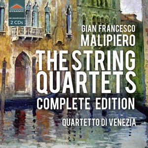 Malipiero Gian Francesco - The String Quartets Complete Editio in der Gruppe Externt_Lager / Naxoslager bei Bengans Skivbutik AB (4211381)