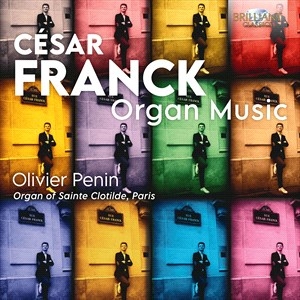 Franck Cesar - Organ Music (3Cd) in der Gruppe Externt_Lager / Naxoslager bei Bengans Skivbutik AB (4211394)