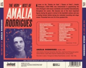 Amália Rodrigues - Very Best Of in der Gruppe CD / World Music bei Bengans Skivbutik AB (4211812)