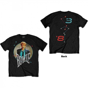 David Bowie - Unisex T-Shirt: Circle Scream (Back Prin in der Gruppe Övrigt /  bei Bengans Skivbutik AB (4212267r)