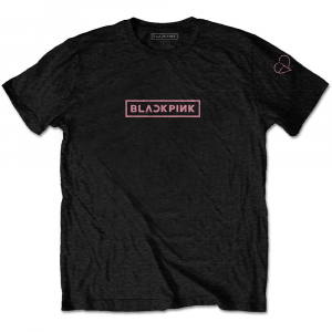 BlackPink - Unisex T-Shirt: The Album Track list (Ba in der Gruppe CDON - Exporterade Artiklar_Manuellt / T-shirts_CDON_Exporterade bei Bengans Skivbutik AB (4212385r)
