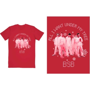 Backstreet Boys - Unisex T-Shirt: All I Want Xmas in der Gruppe MERCHANDISE / T-shirt / Pop-Rock bei Bengans Skivbutik AB (4212399r)