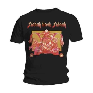 Black Sabbath - Unisex T-Shirt: Sabbath Bloody Sabbath in der Gruppe MERCHANDISE / T-shirt / Hårdrock bei Bengans Skivbutik AB (4212408r)