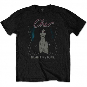 Cher - Unisex T-Shirt: Heart of Stone in der Gruppe Övrigt / bei Bengans Skivbutik AB (4212427r)