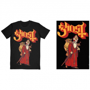 Ghost - Unisex T-Shirt: Greetings From Papa Noel in der Gruppe Övrigt /  bei Bengans Skivbutik AB (4212471r)