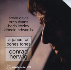 Herwig Conrad - A Jones For Bones Tones in der Gruppe CD / Jazz bei Bengans Skivbutik AB (4212734)