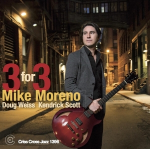 Moreno Mike - Three For Three in der Gruppe CD / Jazz bei Bengans Skivbutik AB (4212770)