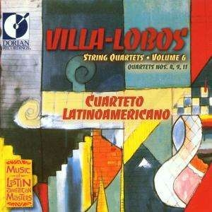 Cuarteto Latinoamericano - Villa-Lobos: String Quartets, Vol. in der Gruppe Externt_Lager / Naxoslager bei Bengans Skivbutik AB (4212807)