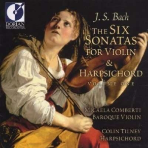 Comberti Micaela Tiney Colin - Bach: Violin Sonatas Vol 1 in der Gruppe Externt_Lager / Naxoslager bei Bengans Skivbutik AB (4212811)