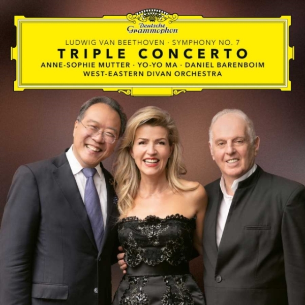 BEETHOVEN Anne-Sophie Mutter/Yo-Yo Ma/Da - TRIPLE CONCERTO & SYMPHONY NO.7 in der Gruppe Övrigt / bei Bengans Skivbutik AB (4213002)