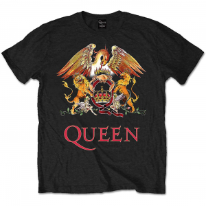 Queen - Unisex T-Shirt: Classic Crest in der Gruppe CDON - Exporterade Artiklar_Manuellt / T-shirts_CDON_Exporterade bei Bengans Skivbutik AB (4213280r)